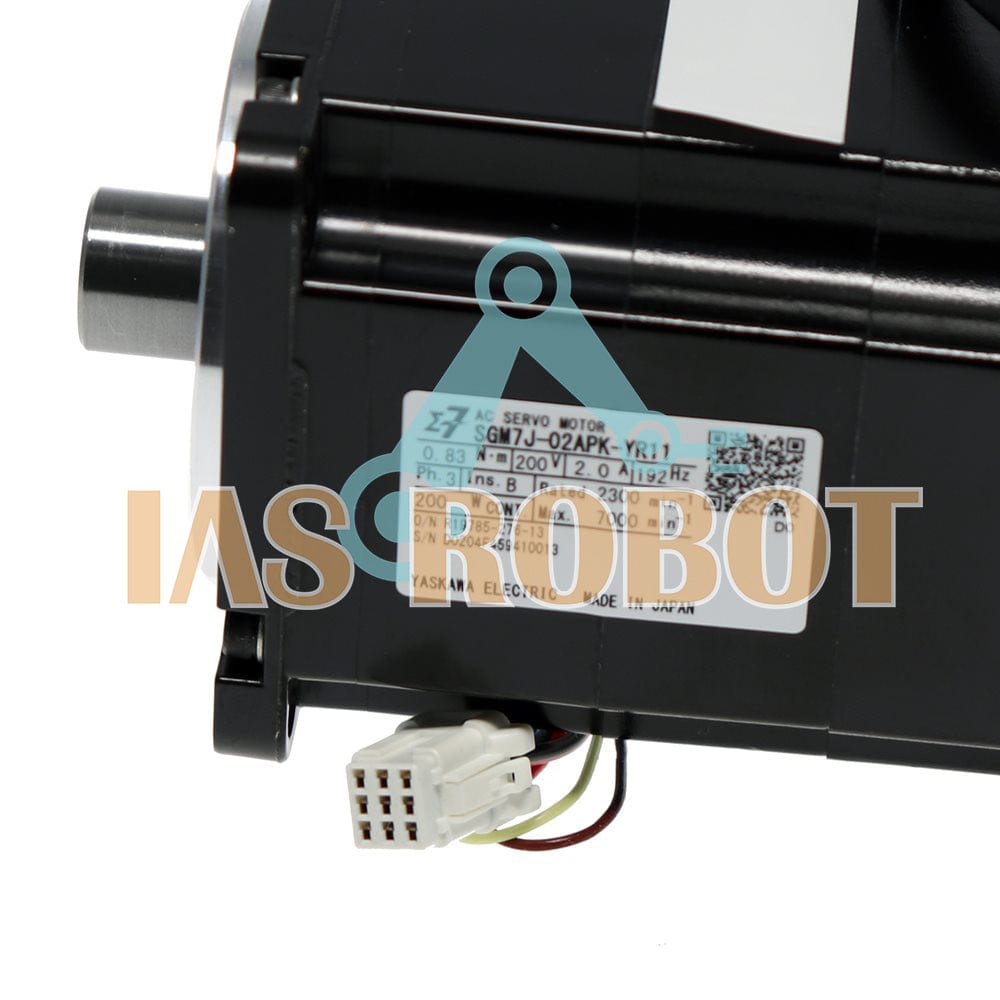 Yaskawa Robot SGM7J-02APK-YR11 SIGMA 7 AC SERVO MOTOR 200w