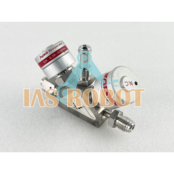 Fujikin N.C. Type Diaphragm Valve Block