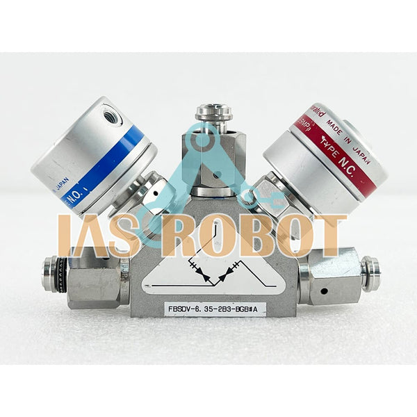 Fujikin N.C./N.O. Type Diaphragm Valve Block