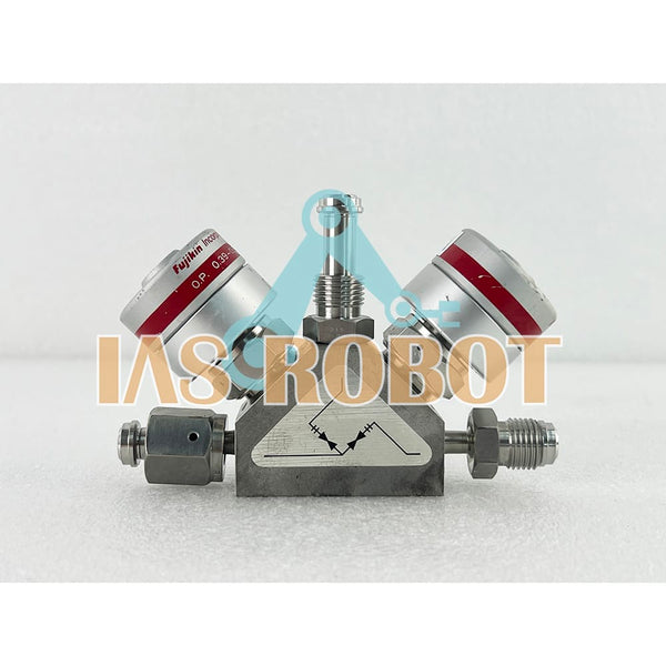 Fujikin N.C. Type Diaphragm Valve Block