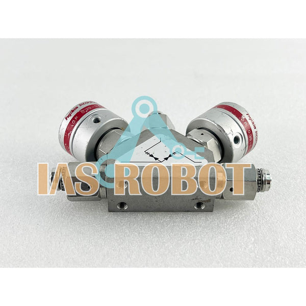 Fujikin N.C. Type Diaphragm Valve Block