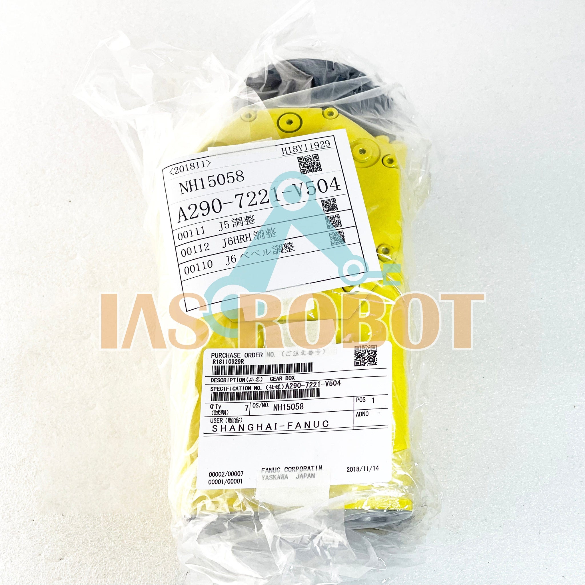 Fanuc Robotics A290-7221-V504