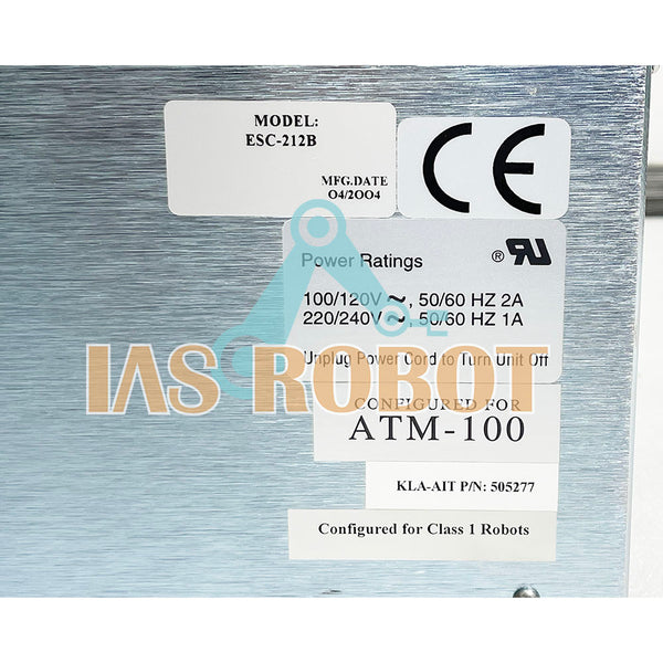 Brooks Automation & PRI ESC-212B