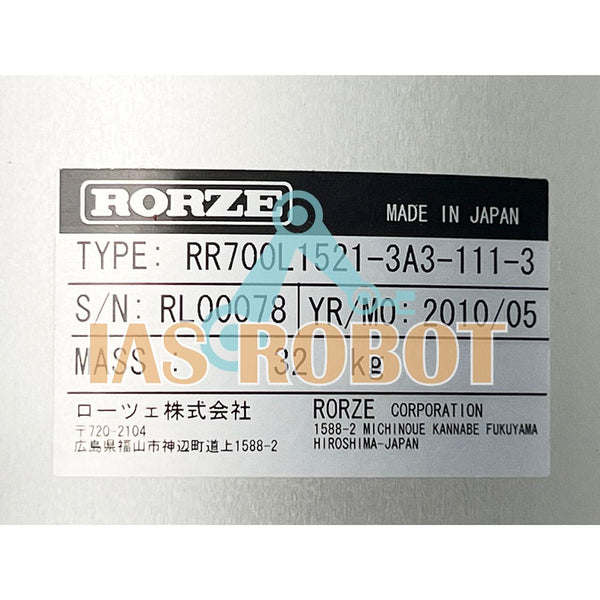 Rorze RR700L1521-3A3-111-3