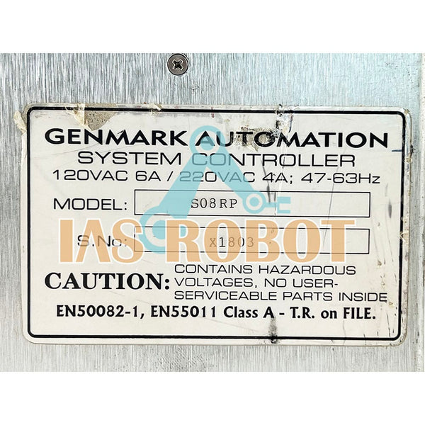Genmark AUTOMATION SYSTEM CONTROLLER S08RP
