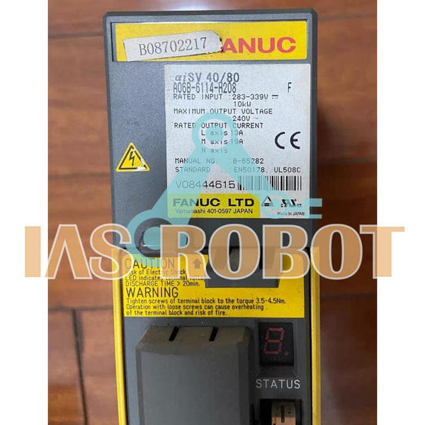 Fanuc Robotics A06B-6114-H208