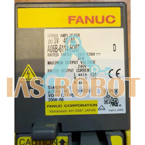 Fanuc Robotics A06B-6114-H207