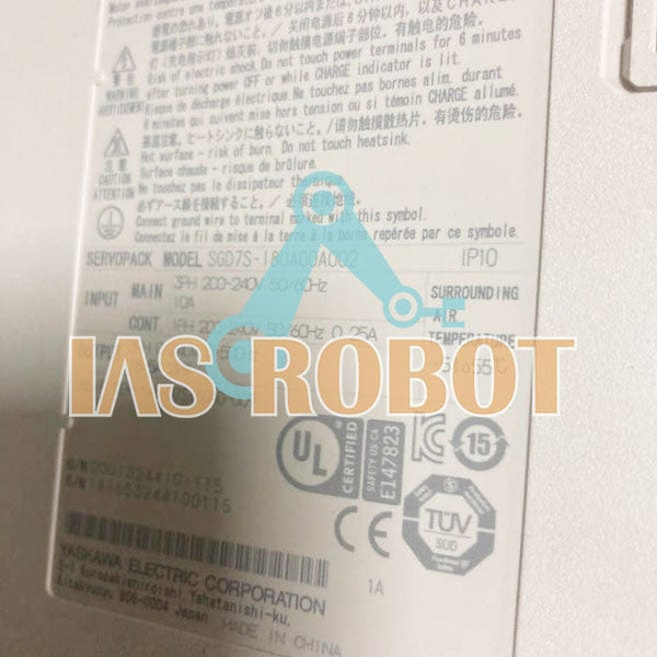Yaskawa SGD7S-180A00A002