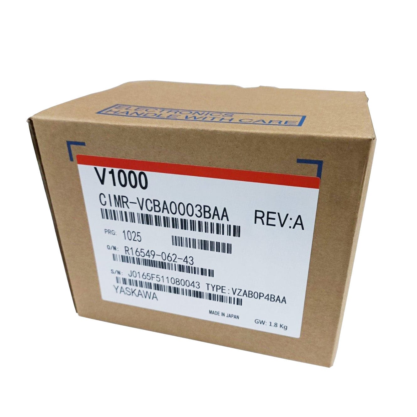 適切な価格 Yaskawa V1000 Inverter Drive、Rev A、CIMR-VCBA0003BAA new in the B  製造、工場用