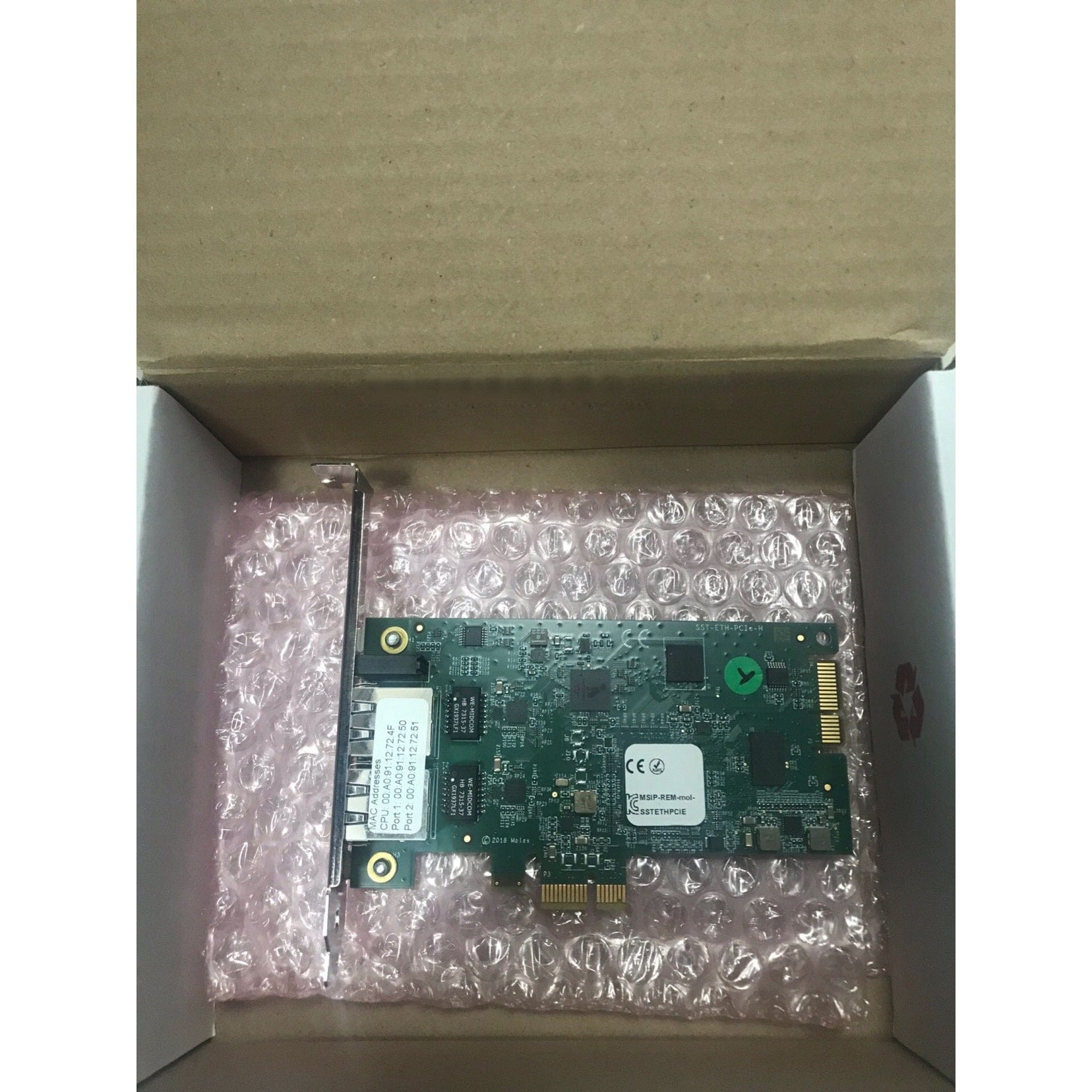 Molex SST-ETH-PCIe-H YRC1000-Profinet Card