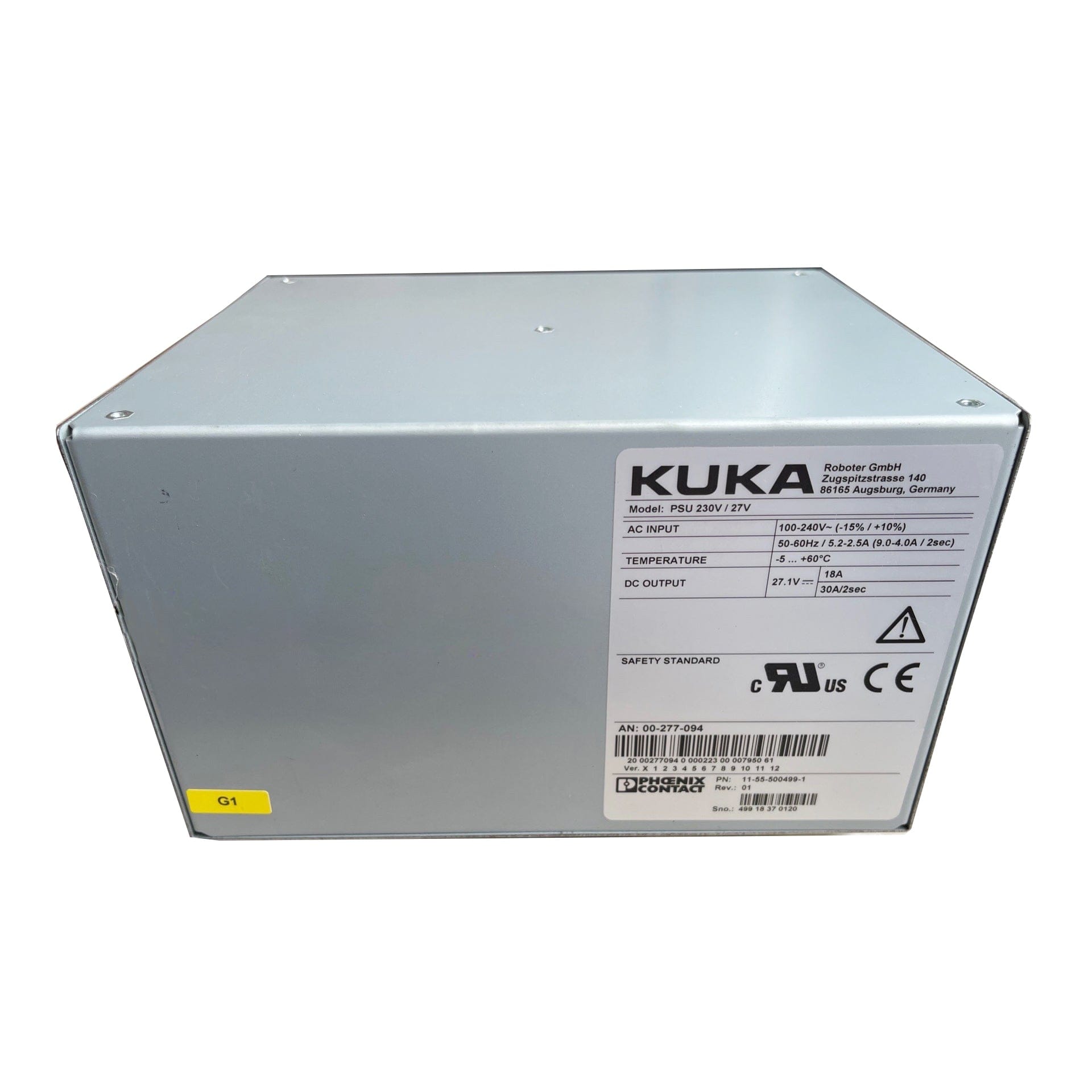 Kuka Robot 00-277-094 00277094 Power Supply