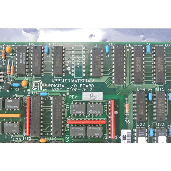 AMAT Centura/Endura Semiconductor Machine DI/O Digital Input Output Board 0100-76124