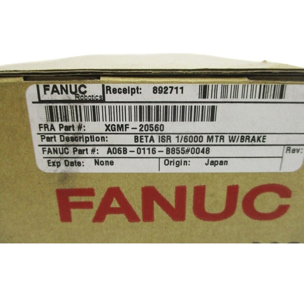 Fanuc Robotic A06B-0116-B855#0048